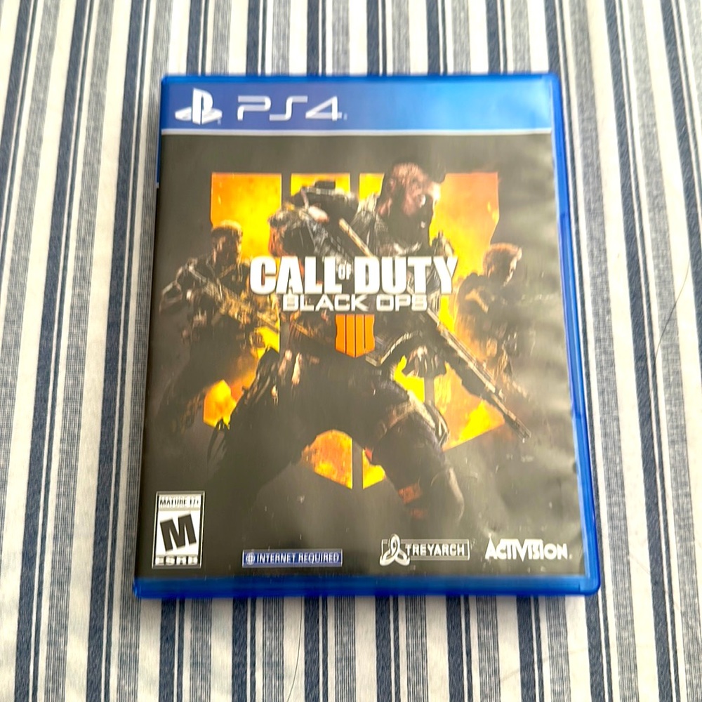 Call of Duty Black Ops 4 PS4 Game
